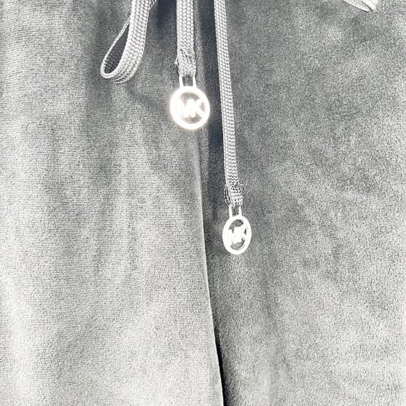 Michael Kors Womens Pants Black Velvet Wide Leg - Picture 6 of 8